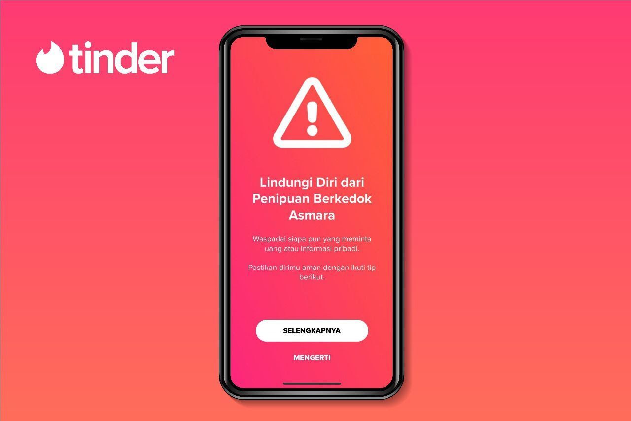 Tinder Gelar Kampanye Kesadaran Publik Terbaru Tentang Penipuan Asmara di Indonesia