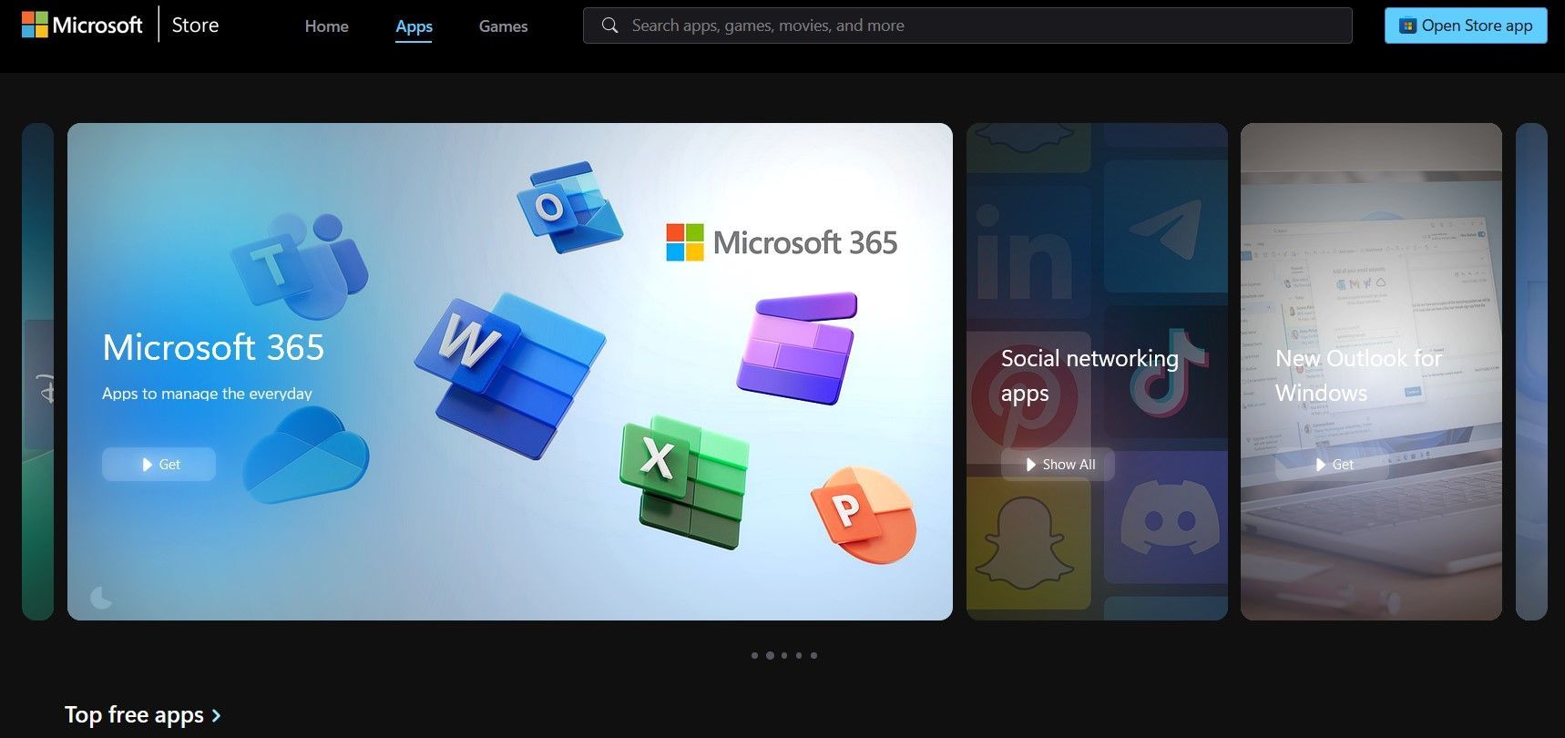 Microsoft Rilis Toko Aplikasi Versi Web untuk Windows