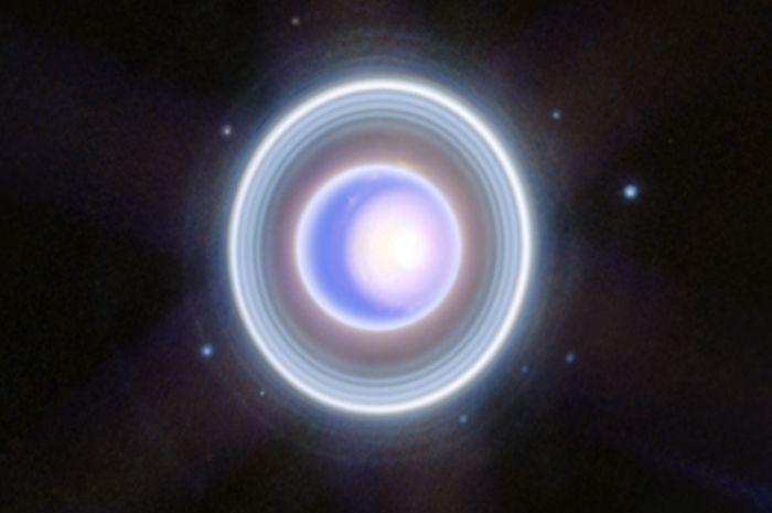 Melihat Keindahan Planet Uranus Melalui Tangkapan Foto Terbaru dari Teleskop James Webb