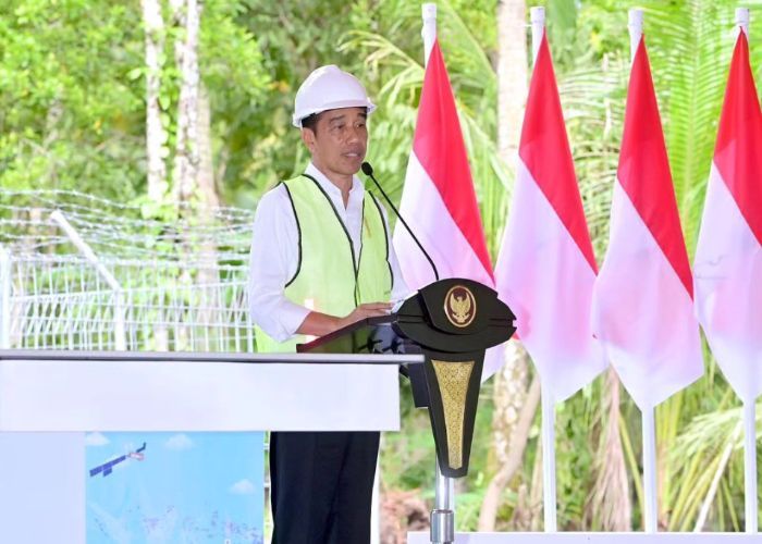Presiden Jokowi Resmikan BTS 4G di Kabupaten Kepulauan Talaud, Soroti Proyek di Papua Harus Selesai