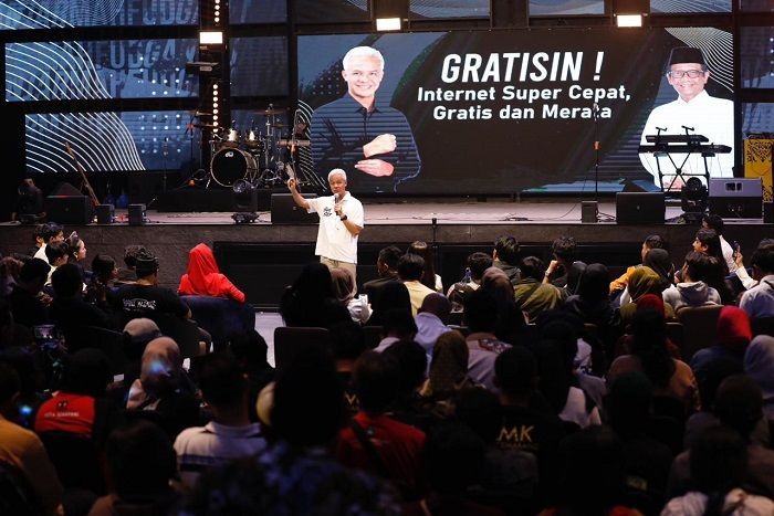 Ganjar Launching Progam Internet Cepat Gratis untuk Pelajar di Seluruh Indonesia