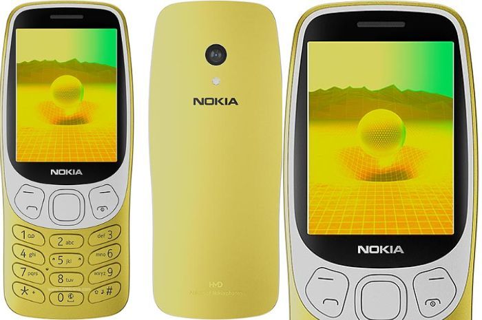 Bikin Nostalgia, Handphone Legendaris Nokia 3210 Dirilis Ulang dengan Fitur Lebih Modern