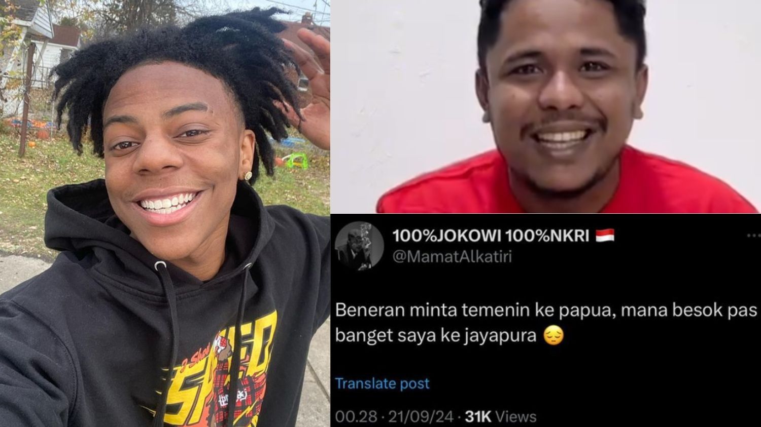 Speed Rencanakan Live Stream di Papua, Langsung Hubungi Mamat Alkatiri!