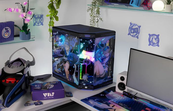 Casing PC Gaming Honkai Star Rail Silver Wolf Y70 dari Hyte Akhirnya Dijual