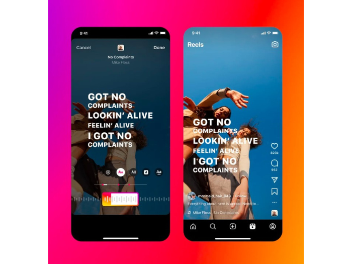Cara Menambahkan Teks dan Text to Speech di Reel Instagram