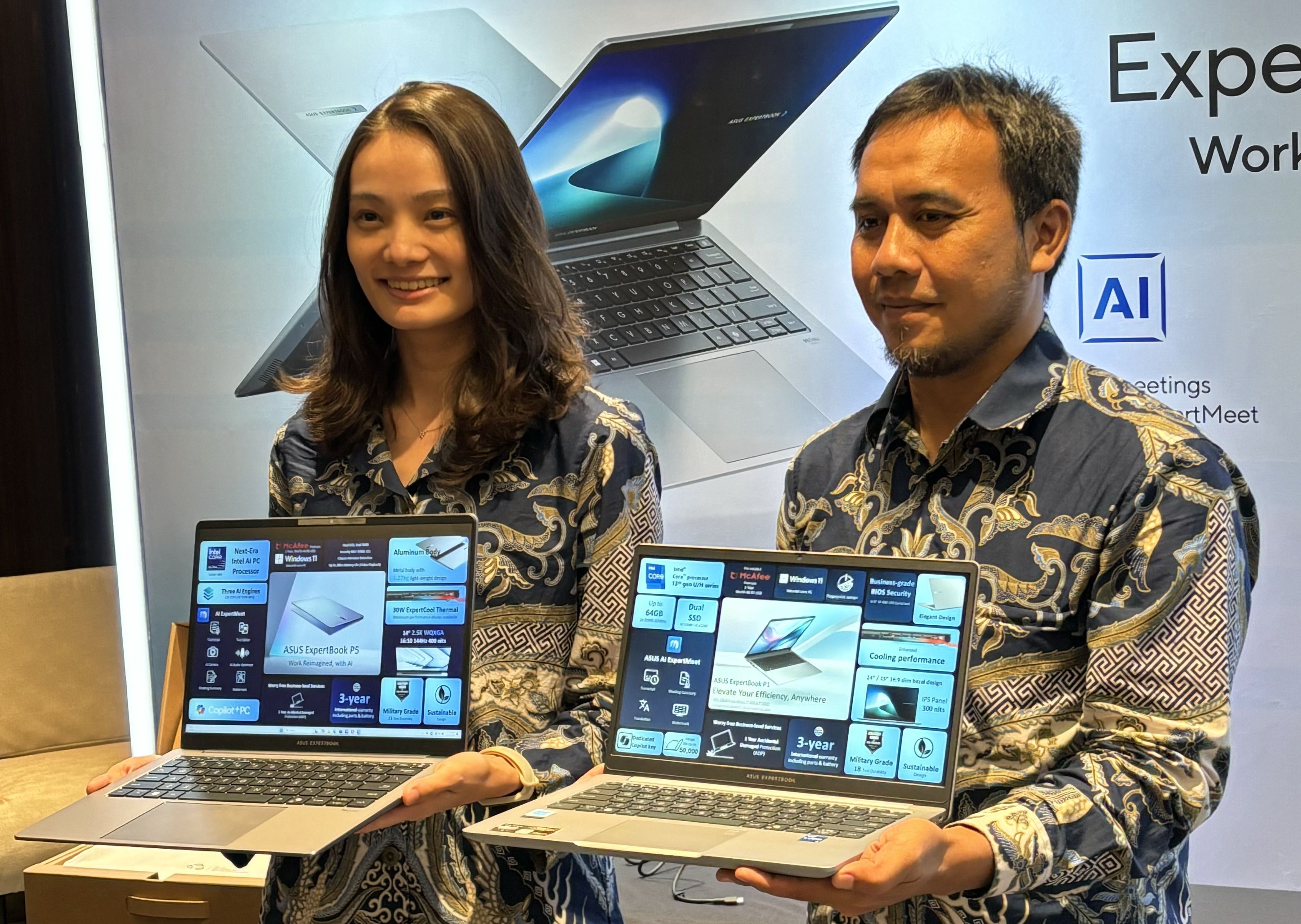 ASUS ExpertBook P5 (P5405) 2024: Laptop Bisnis Serbaguna untuk Kerja dan Gaming