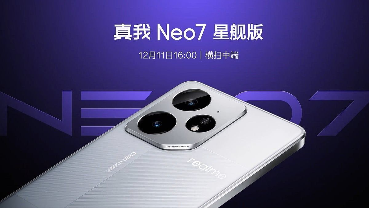 Realme Neo 7: Performa Tinggi dengan Baterai 7.000mAh dan Kamera Ganda