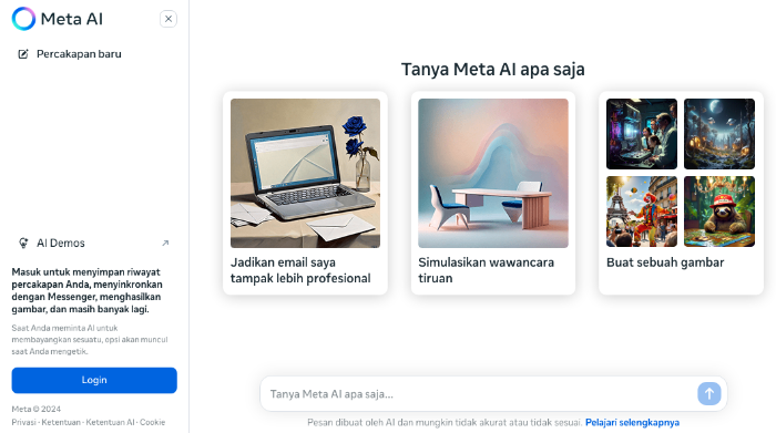 Fitur Meta AI Terbaru Ditambahkan di Berbagai Aplikasi Instagram dan Facebook, Whatsapp hingga Massenger