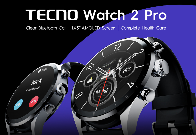 TECNO Watch Pro 2: Smartwatch Stylish dengan Fitur Lengkap