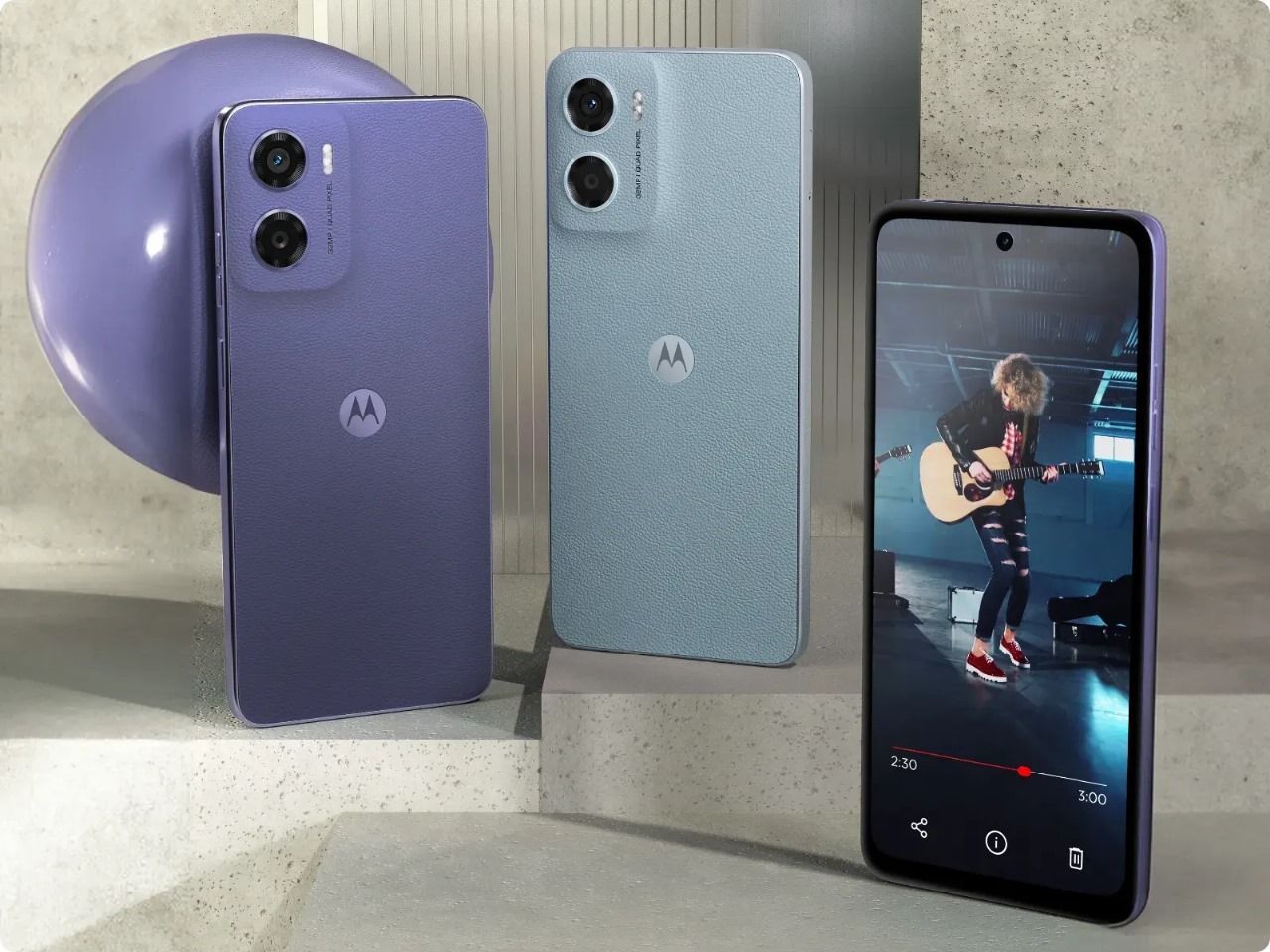 Motorola Moto E15 Meluncur: HP Terbaru Motorola  dengan Android 14 Go