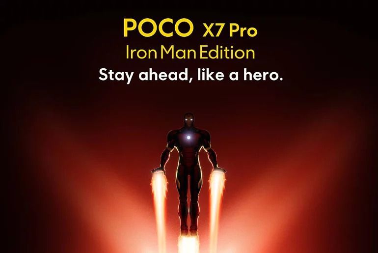 POCO X7 Pro Iron Man Edition Siap Meluncur di 2025, Desainnya Apik!