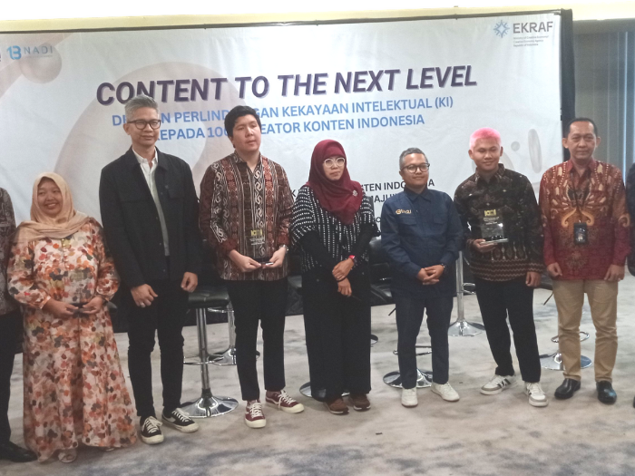 Lindungi Karya Kreator, Kemenekraf Luncurkan Program Content To The Next Level