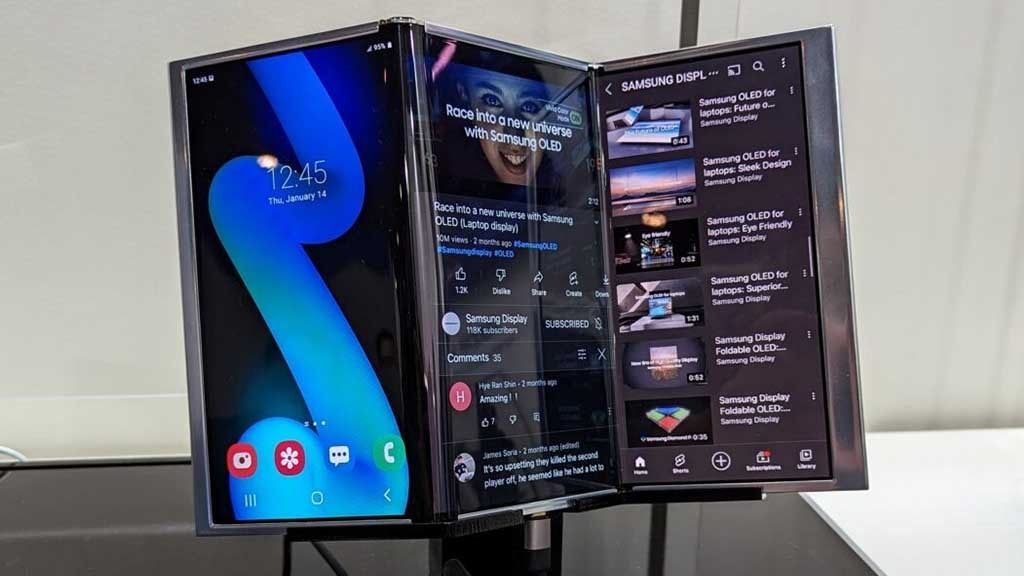 Triple Fold Pertama dari Samsung! Akan Hadir dengan Nama 'Galaxy G Fold'