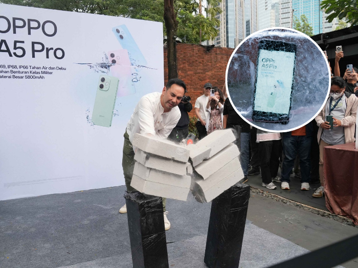 Oppo A5 Pro Disiksa Tanpa Ampun, Hasilnya HP Tetap Menyala?