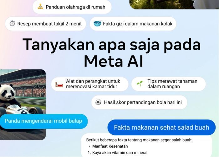 Meta AI Kini Makin Canggih dan Praktis, Begini Cara Menggunakannya di WA hingga Instagram