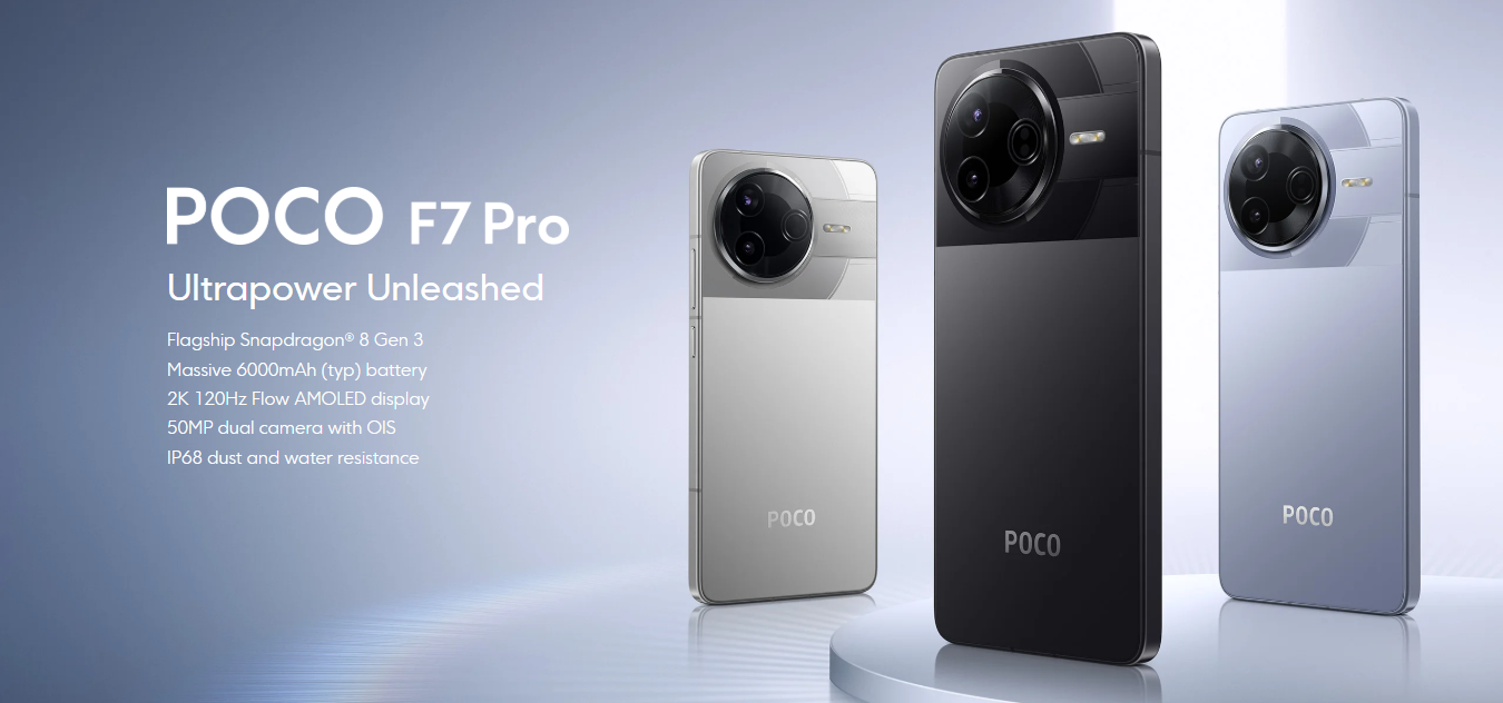 POCO F7 Pro Hadir Secara Global dengan Performa Kencang, Layar AMOLED 2K, dan Snapdragon 8 Gen 3