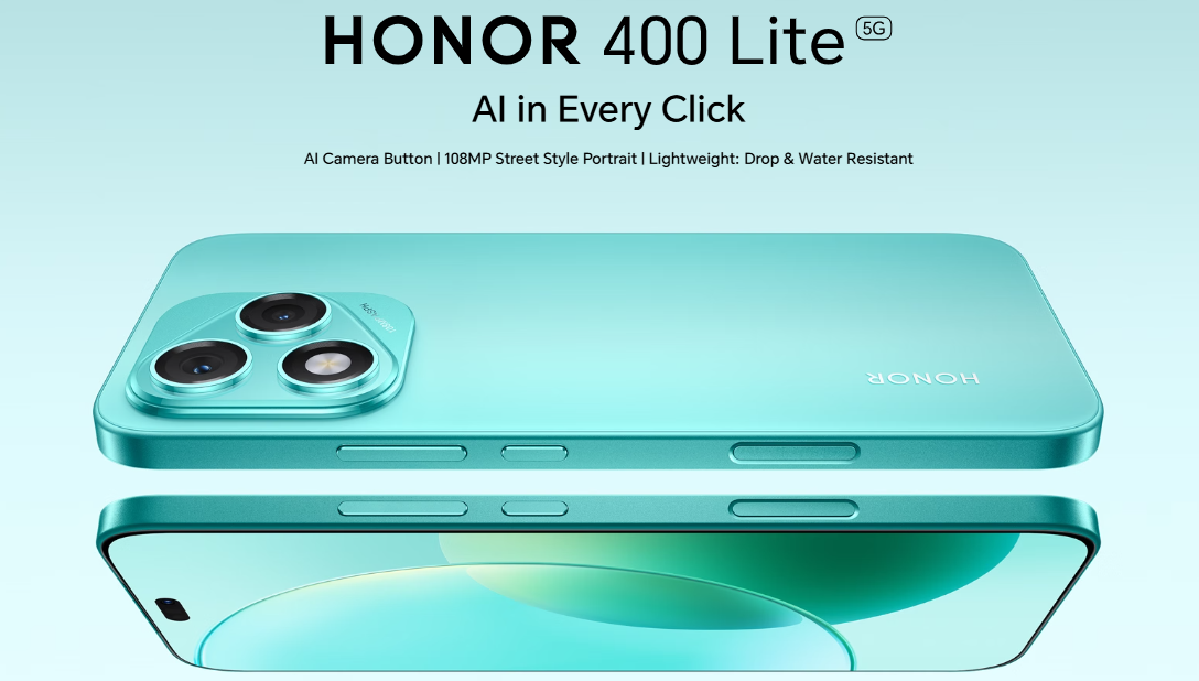 Honor Rilis Honor 400 Lite dengan Dimensity 6020, Kamera 108MP, dan Layar AMOLED 120Hz