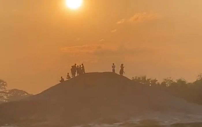 Fenomena Alam yang Viral di Grobogan, Muncul Gunung Baru dari Lumpur