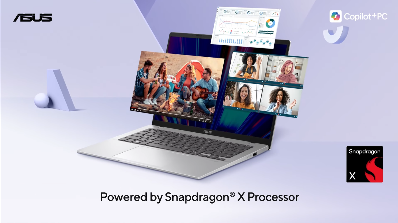 ASUS Luncurkan  Vivobook 16 X1607QA dengan Chipset Snapdragon X Plus dan AI Copilot