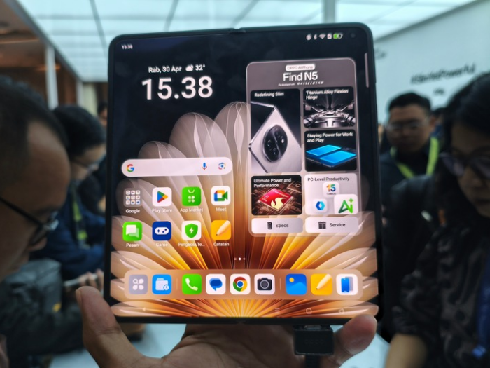 Oppo Find N5 Resmi Rilis di Indonesia: Ini Spesifikasi, Fitur Canggih dan Harganya