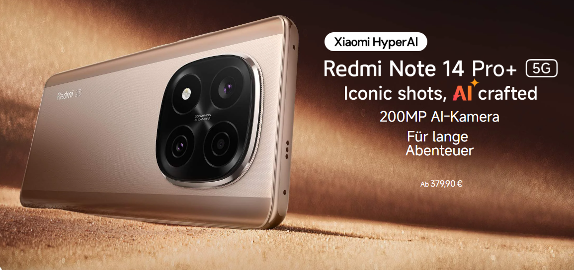 Makin Ganas! Redmi Note 14 Pro+ 5G Bawa Kamera 200MP dan Chipset Snapdragon 7s Gen 3