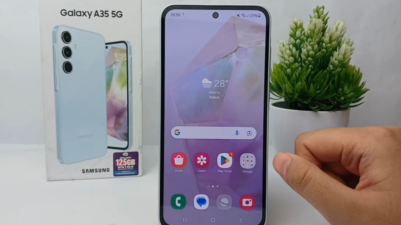 3 Cara Screenshot HP Samsung Galaxy A35 Gak Ribet Pakai Tombol