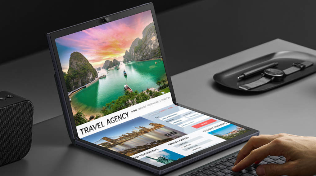 Laptop Lipat Pertama Huawei, MateBook Fold Ultimate Design Resmi Meluncur