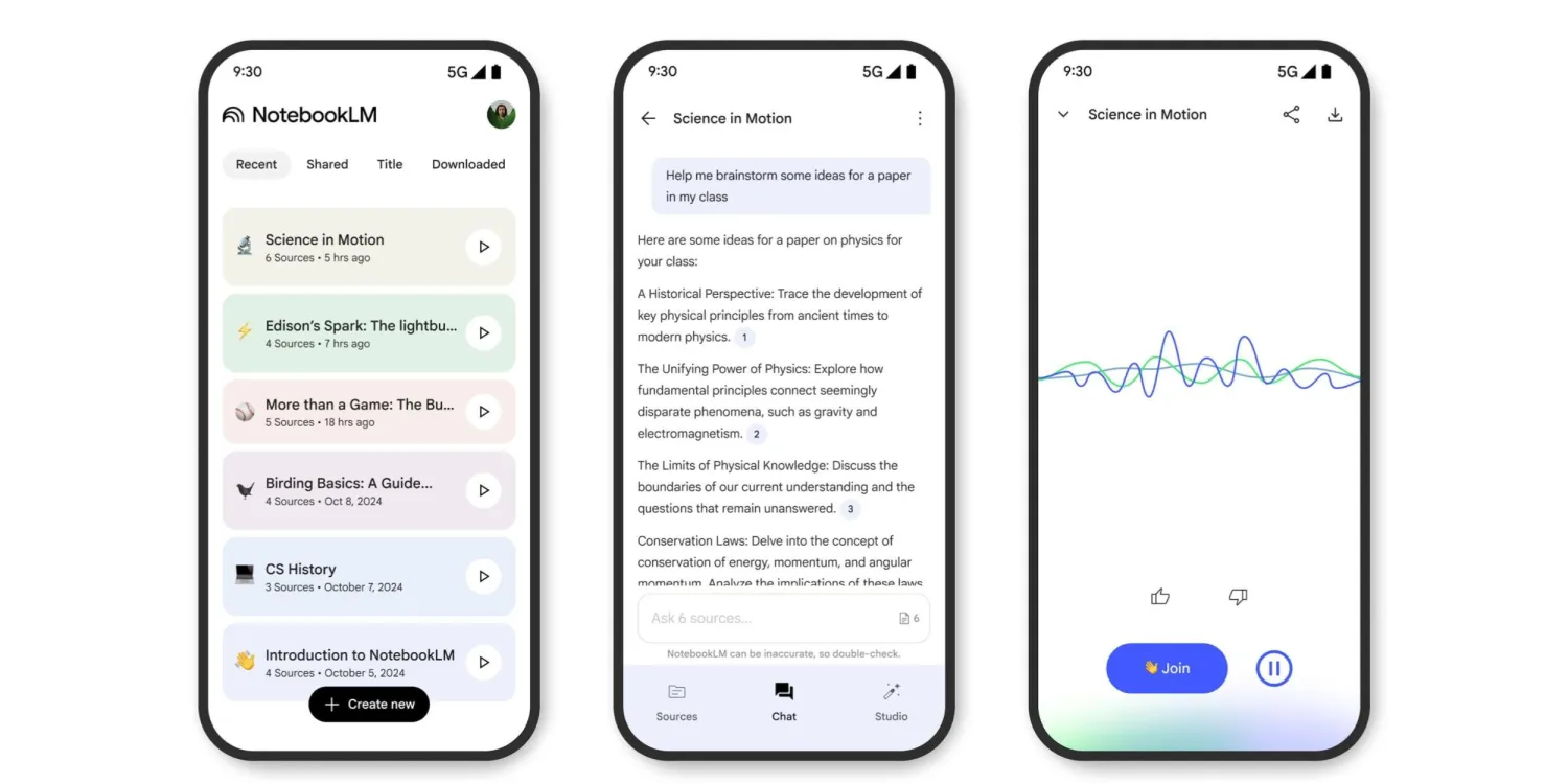 Google Resmi Bawa NotebookLM ke Android & iOS, Asisten Riset AI yang Wajib Kamu Coba!