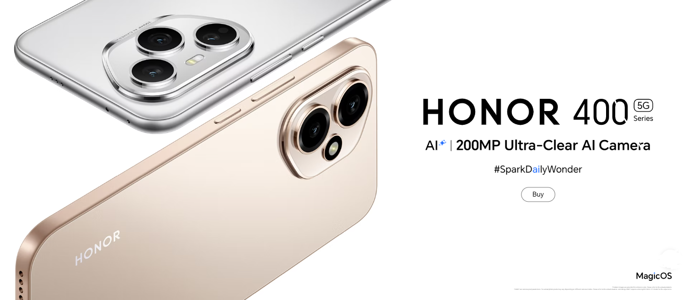 Honor 400 5G Meluncur: Kamera 200MP dan Layar 5000 Nits, Siap Guncang Pasar!