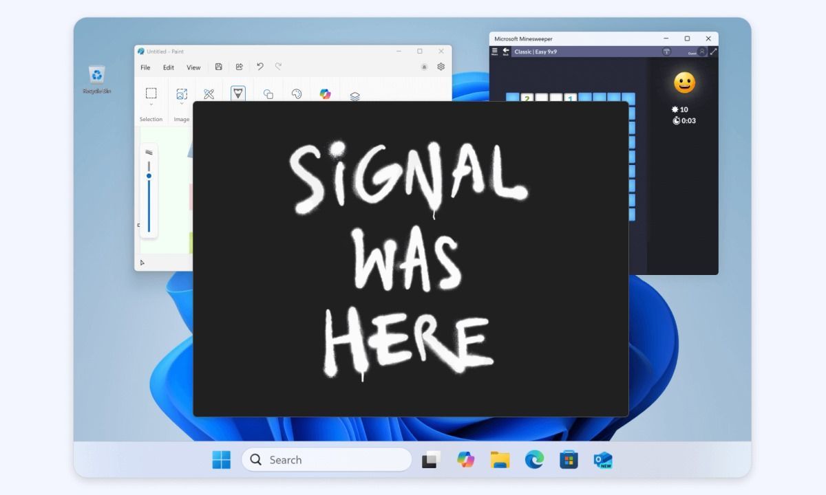 Waspada Mata-Mata Digital! Signal Resmi Blokir Screenshot AI Microsoft