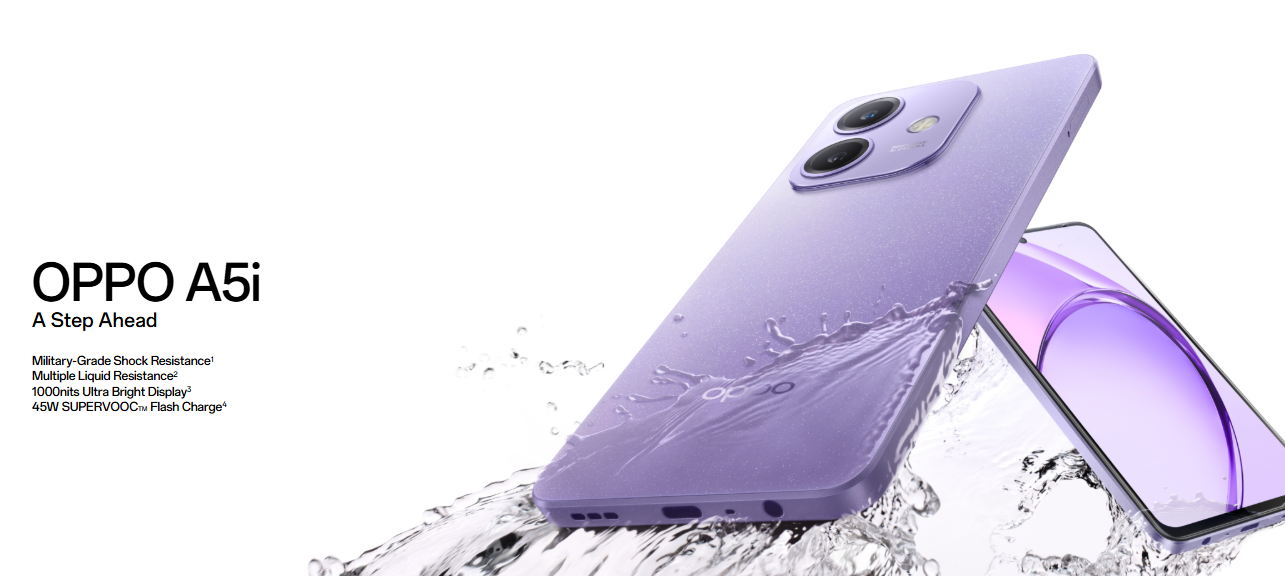 Baterai Awet dan Layar 90Hz, Oppo A5i Cocok untuk Penggunaan Seharian