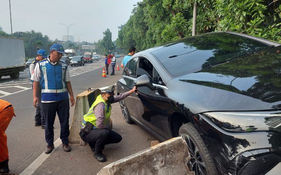 Mobil Mercy Listrik Kecelakaan di Tol JORR, Mercedez-Benz: Tak Ditemukan Abnormalitas!