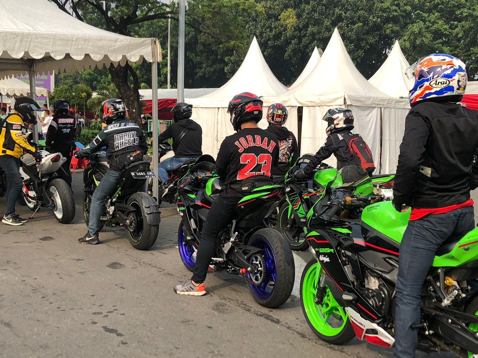 Blaar! Geberan Moge Warnai Street Race di Kemayoran Hari Ini, ini Keseruannya!