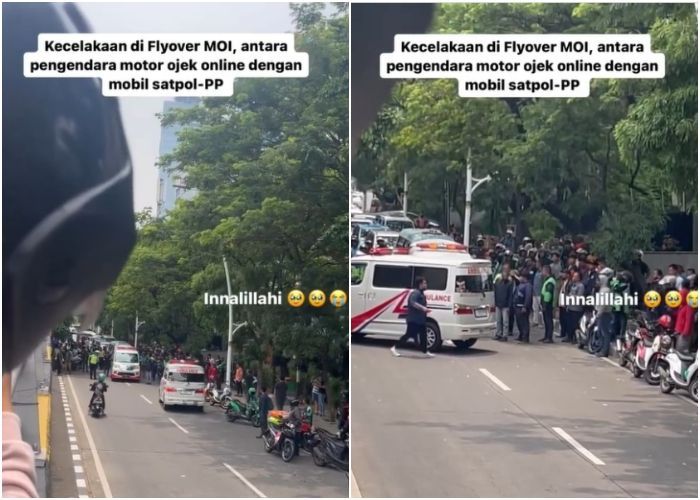 Kronologi Kecelakaan di Fly Over MOI Tewaskan Pemotor, Diawali Mobil Satpol PP hendak Mendahului Kendaraan Lain