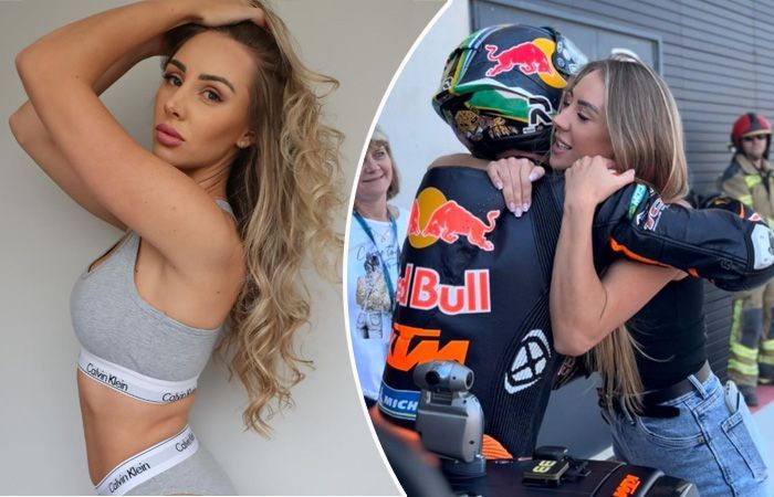 Courtney Renniers, Model Seksi Istri Pembalap MotoGP Brad Binder yang Punya Peran Penting di Balik Layar