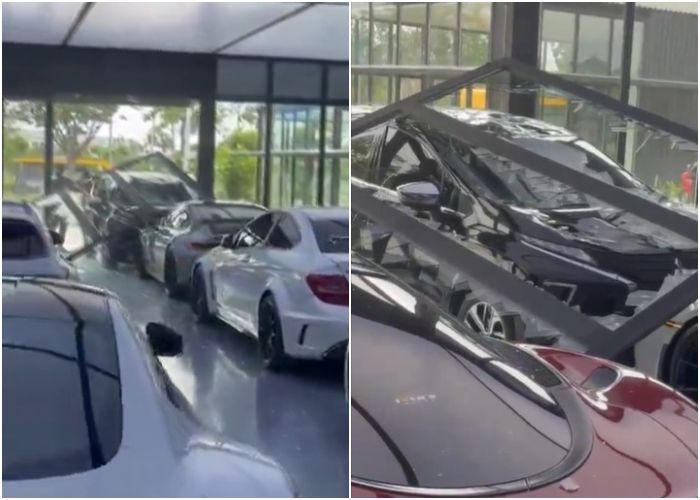 Pemobil Xpander yang 'Hajar' Showroom dan Porsche Jadi Tersangka dan Ditahan