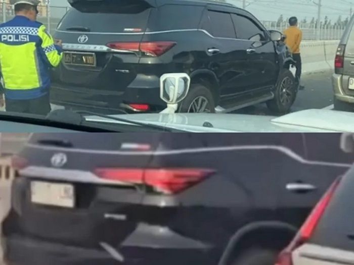 Penjelasan Polisi soal Heboh Pelat Dinas Berubah Jadi Pelat Sipil saat Kecelakaan di Tol Layang MBZ