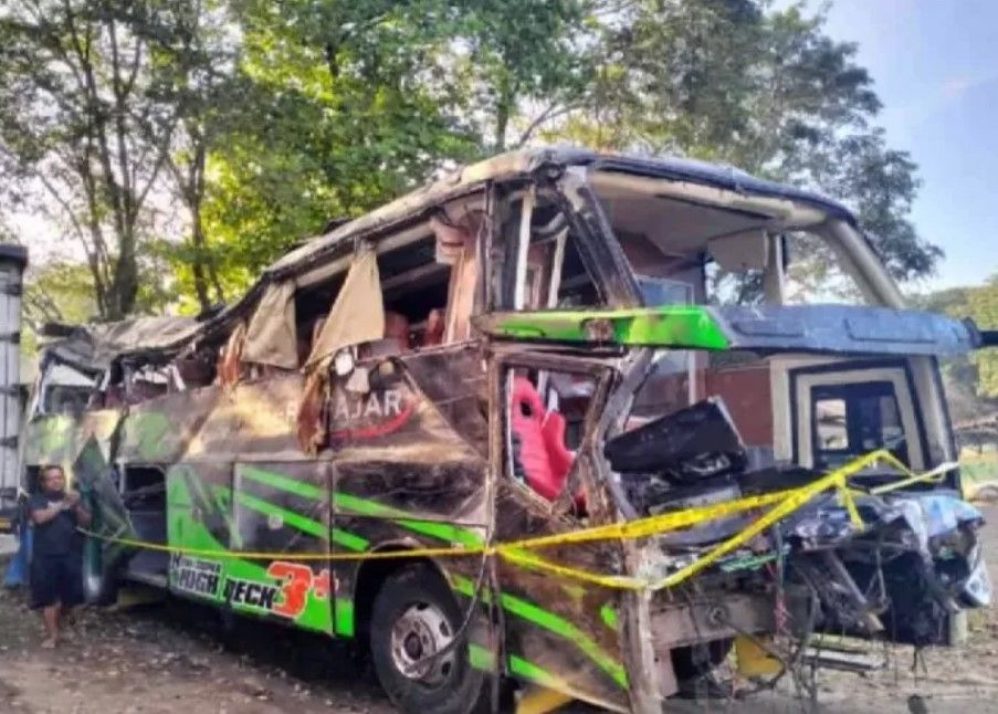 Bus Siswa Depok yang Kecelakaan di Ciater Tak Layak Jalan, Polisi: Pernah Terbakar