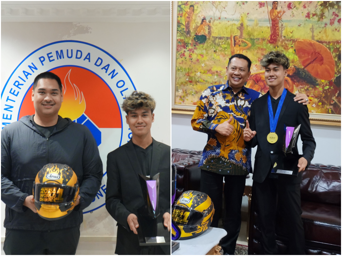 Aldi Satya Mahendra Juara Dunia WorldSSP300 2024, Menpora dan Ketua Umum IMI Beri Apresiasi