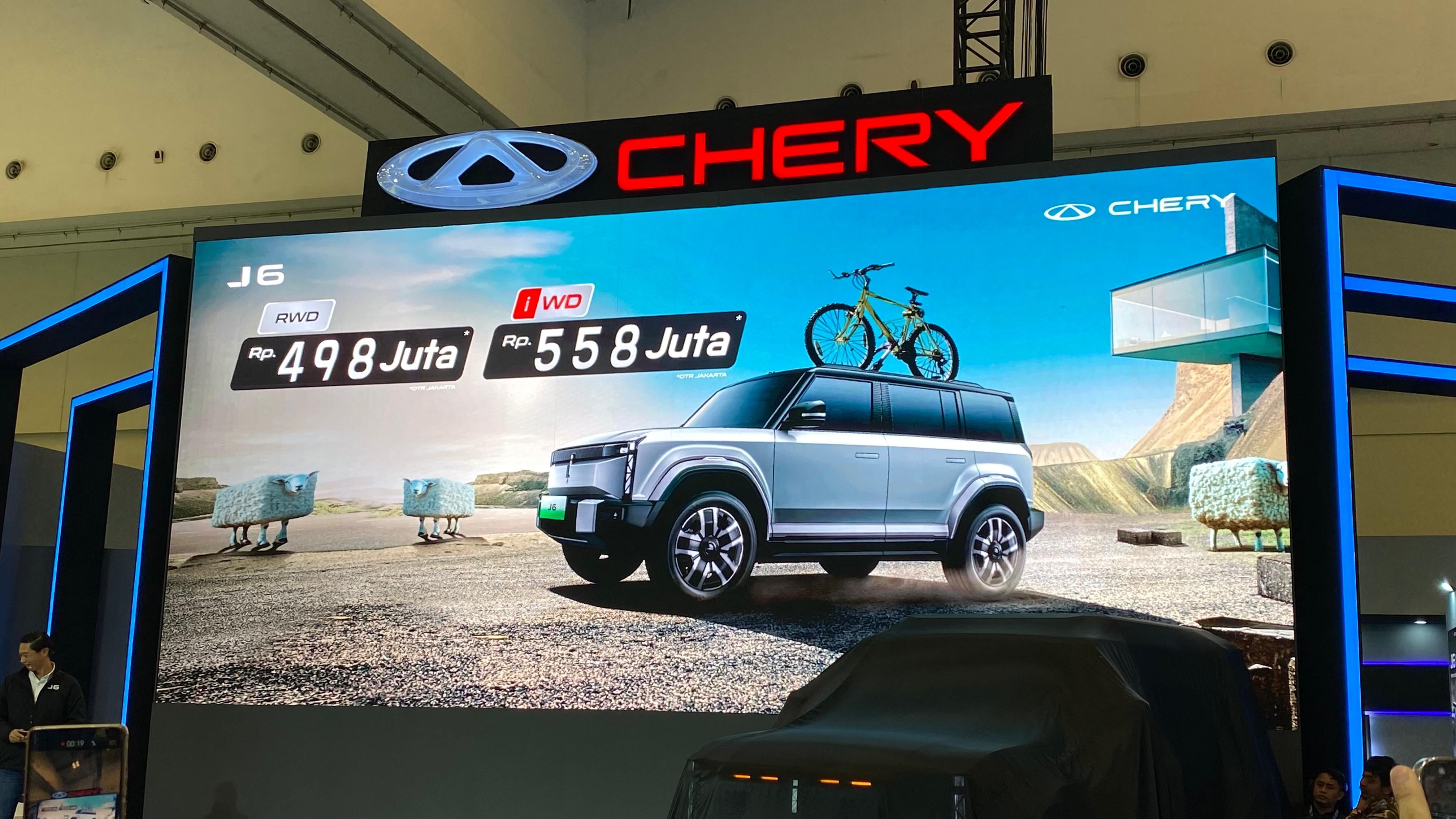 Harga Chery J6 Mulai 400 Jutaan, Jadi Mobil Listrik yang Siap Untuk Offroad dan Travelling!