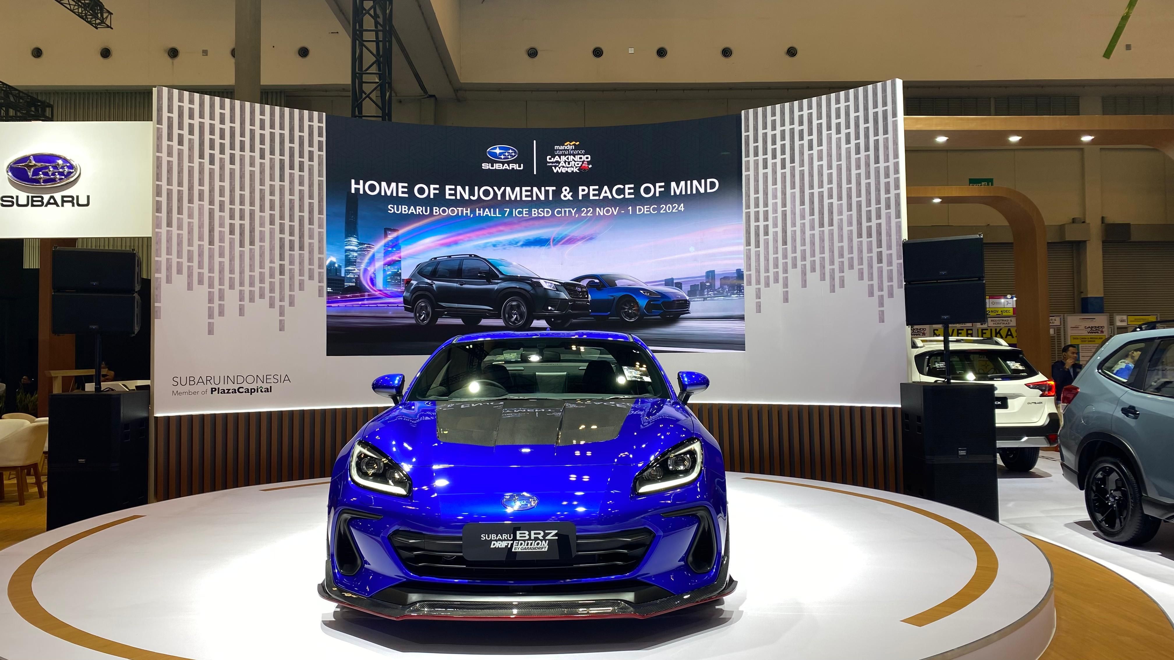 Melihat Lebih Dekat Subaru BRZ Drift Edition di GJAW 2024, Ada Versi Diecast Juga!