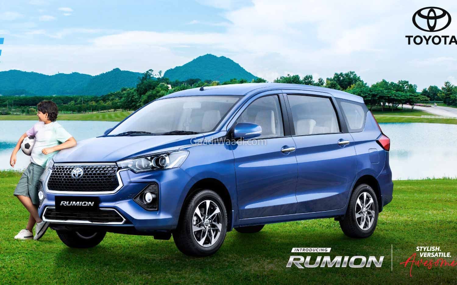 Kenalan dengan Toyota Rumion, Suzuki Ertiga yang Dibranding Toyota untuk Pasar India!
