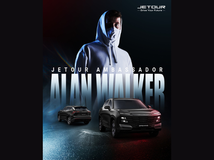 Jetour Gandeng EDM Superstar Alan Walker:  Presentasikan Semangat Generasi Muda
