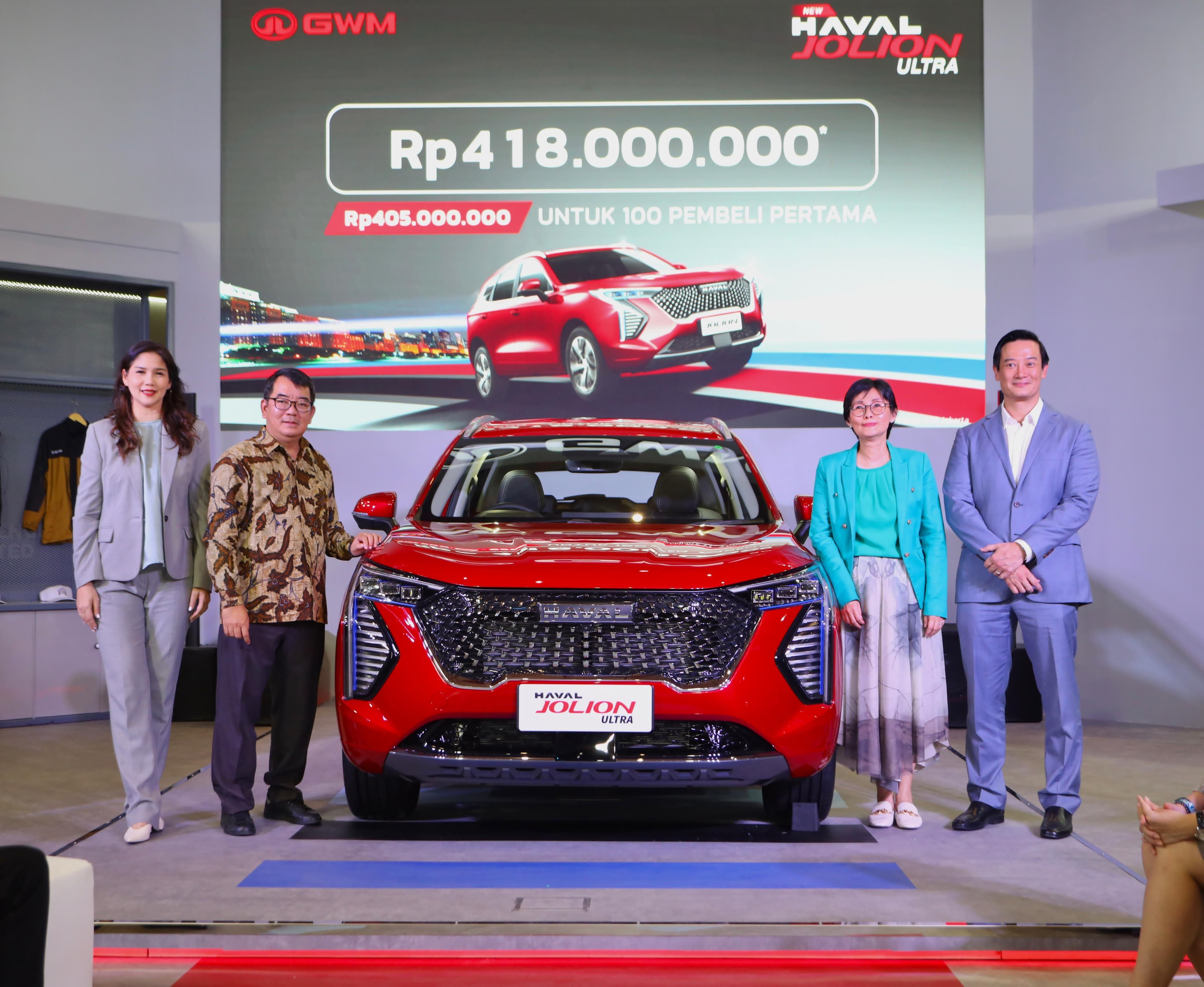 GWM Pamerkan Haval Jolion Ultra HEV Terbaru di IIMS 2025, Gimana Speknya?