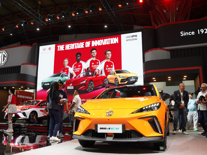 MG Hadir di IIMS 2025 dengan Promo Eksklusif, Gampang Punya Mobil Listrik