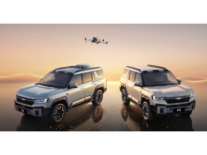 BYD Gandeng DJI Pamer Drone yang Bisa Lepas Landas dari Atap Mobil