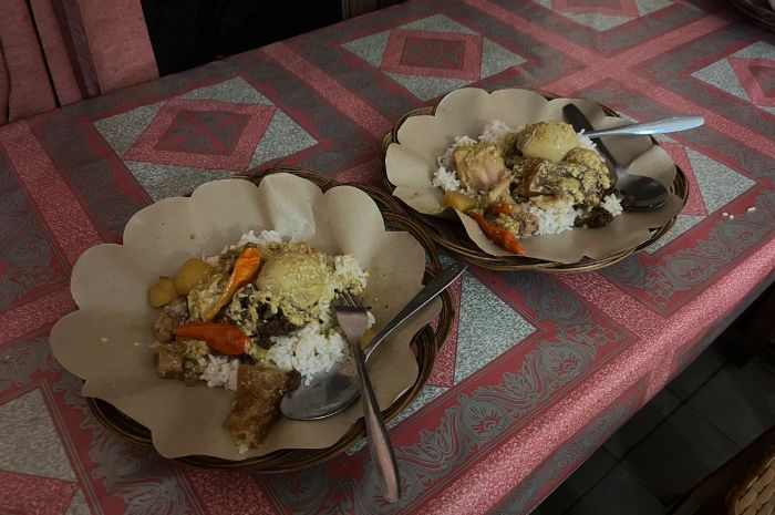 Gudeg 'Asli' yang Legendaris di Purwokerto, Selalu Diserbu Pembeli dari Jam 4 Pagi