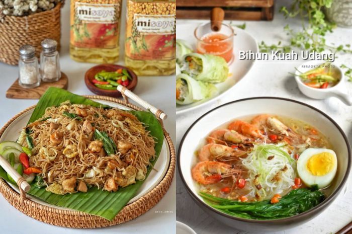 6 Resep Bihun Goreng dan Kuah yang Enak, Bahannya Simple!