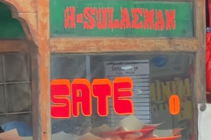 Cicipi Lezatnya Sate Legendaris Haji Sulaiman di Pasar Mayestik, Bakar Sate di Atas Pick Up!