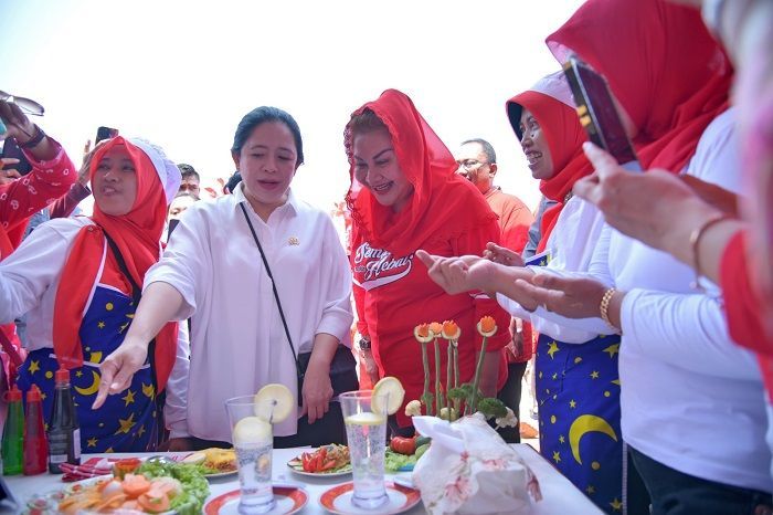 Final Berlangsung Meriah, Mbak Puan Apresiasi Lomba Nasi Goreng Khas Mbak Ita